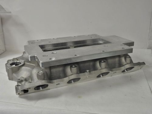 Blower Manifold Ford 351Cleveland with Backfire 147-1111 Valve